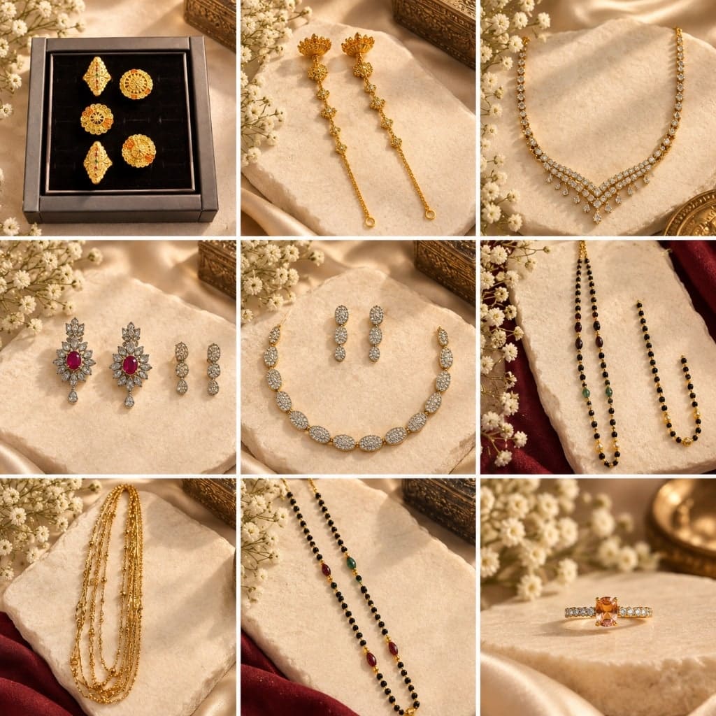 Gold Necklaces & Chokers